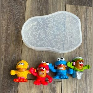 Sesame Street potato heads